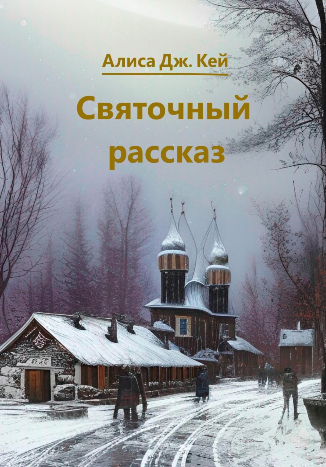 Обложка книги «Святочный рассказ»
