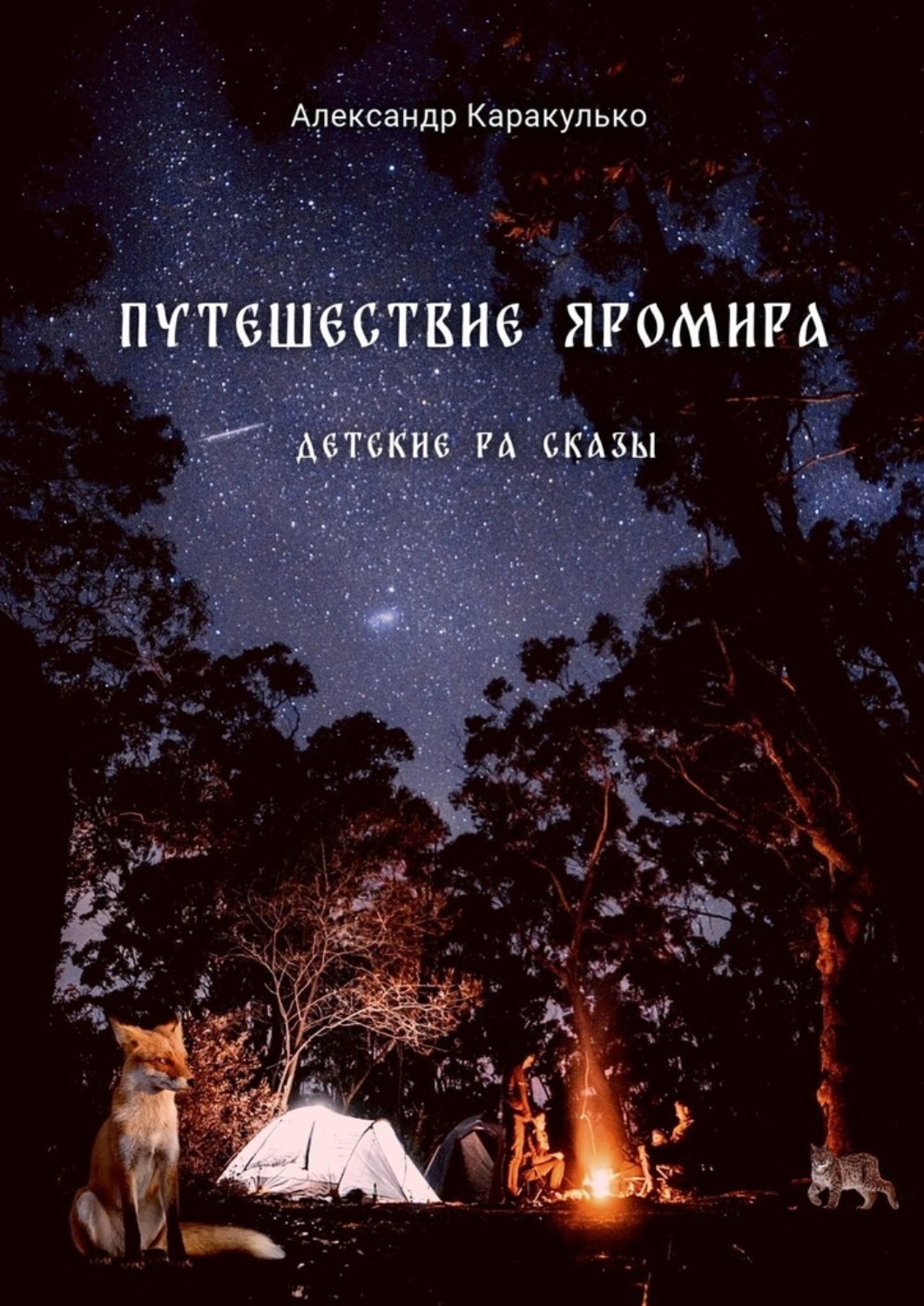 Обложка книги «Путешествие Яромира. Детские Ра Сказы»