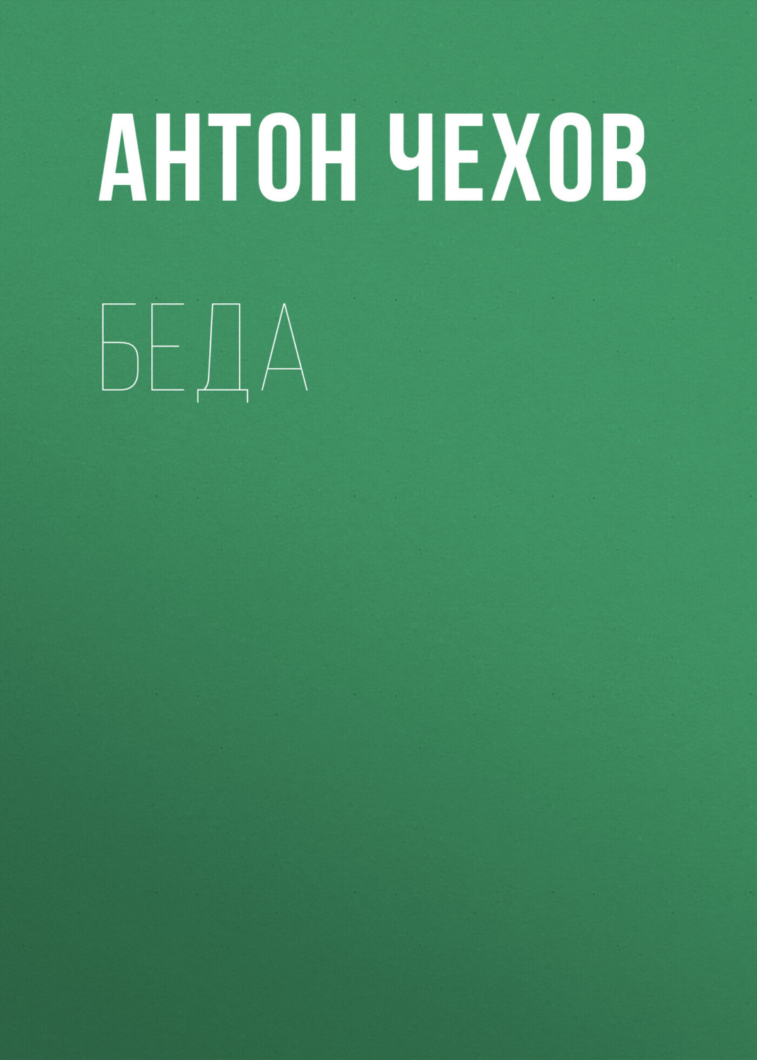 Обложка книги «Беда»