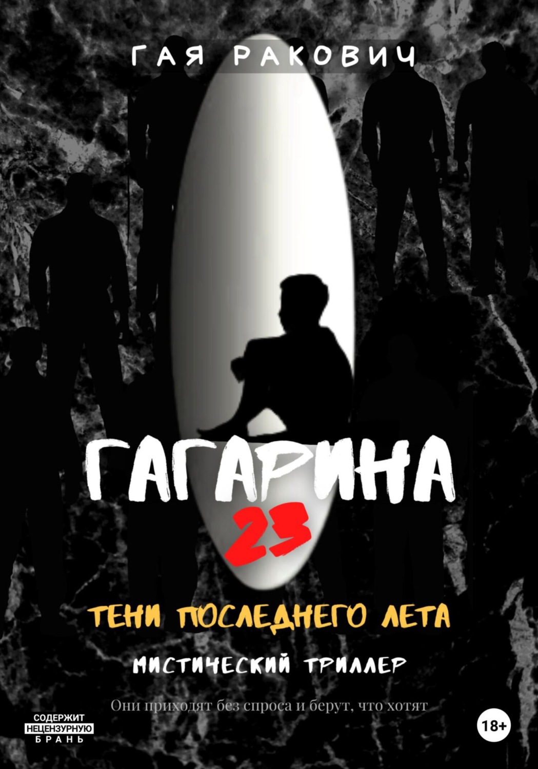 Обложка книги «Гагарина, 23. Тени последнего лета»