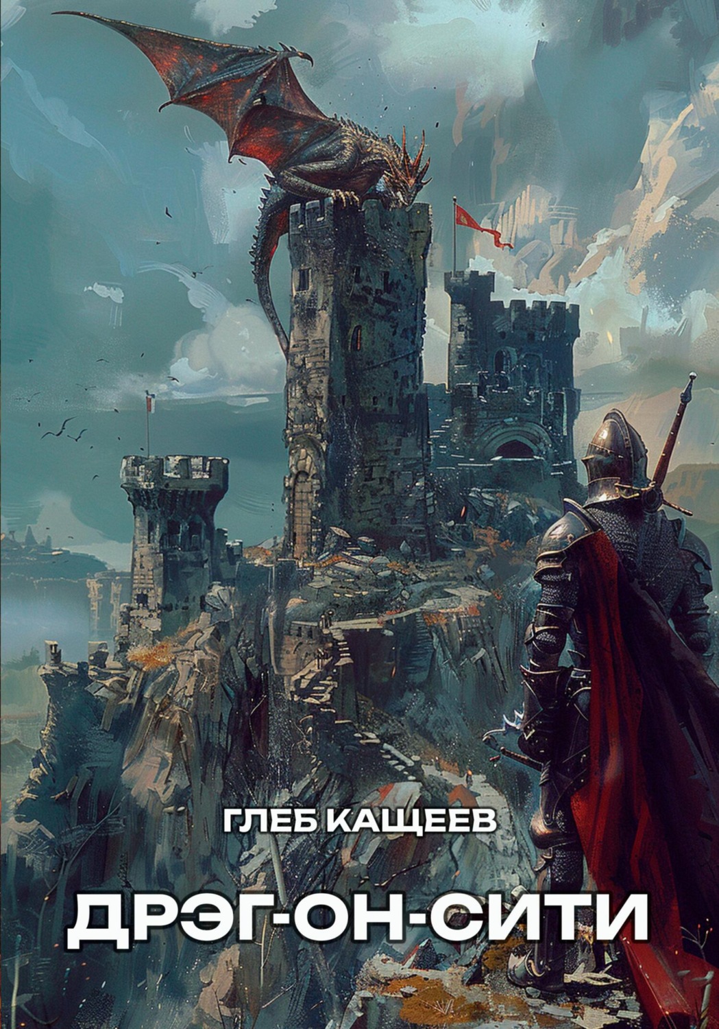 Обложка книги «Дрэг-он-сити»
