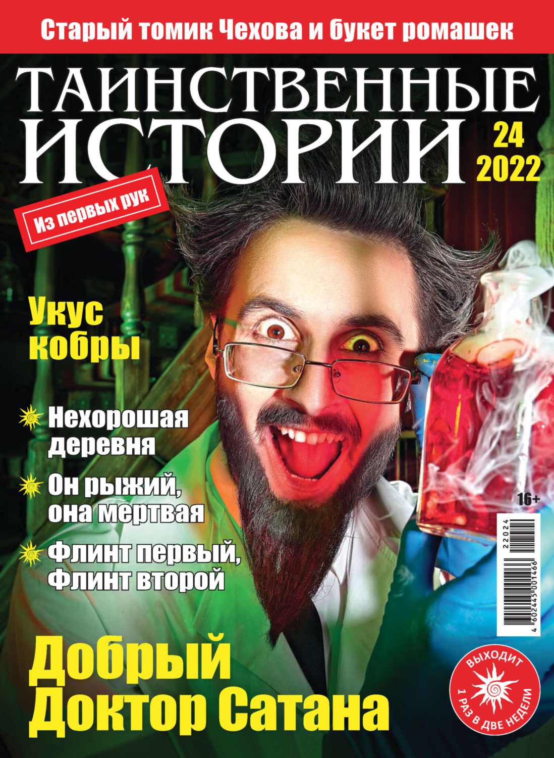 Обложка книги «Таинственные истории №24/2022»