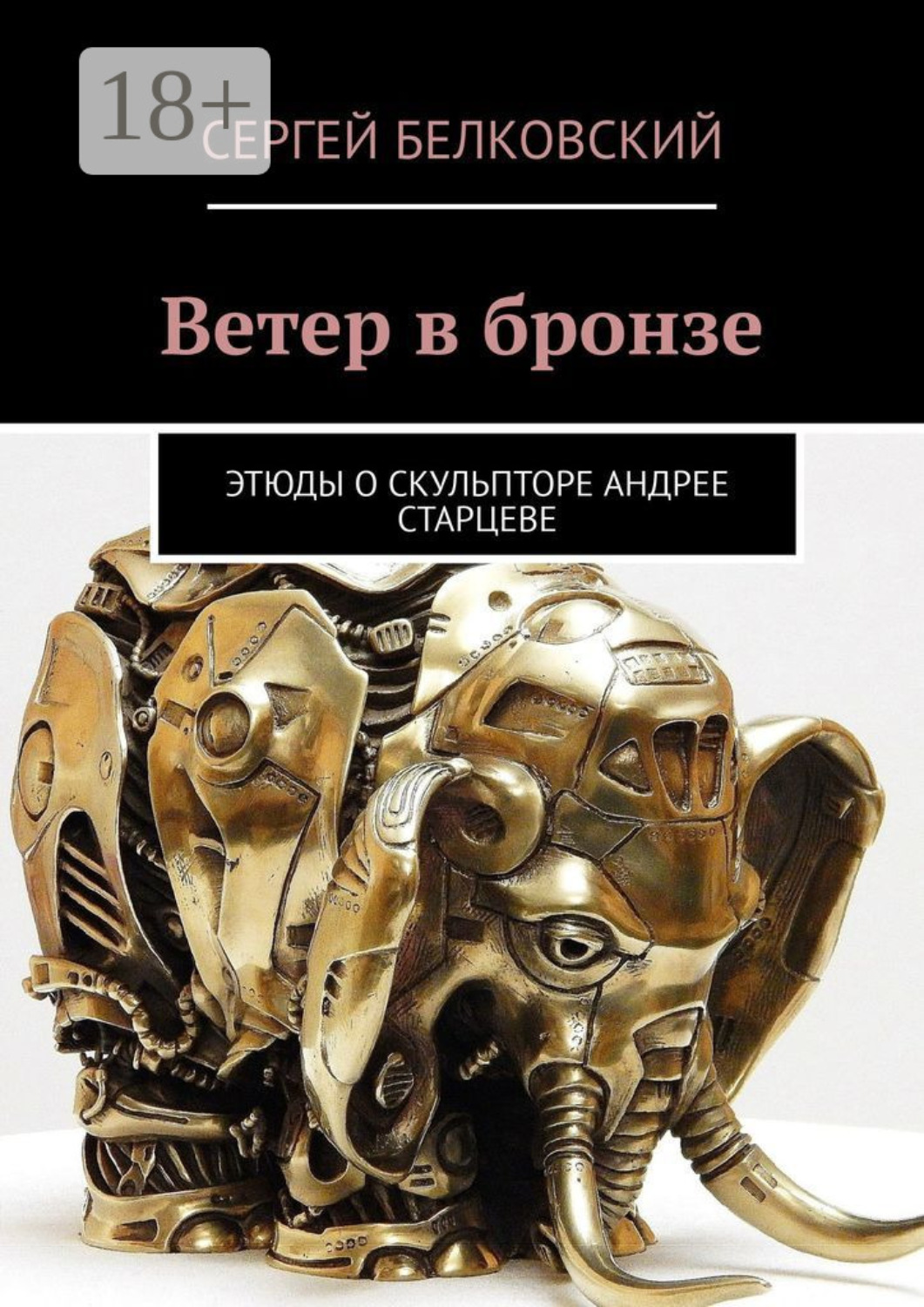 Обложка книги «Ветер в бронзе. Этюды о скульпторе Андрее Старцеве»