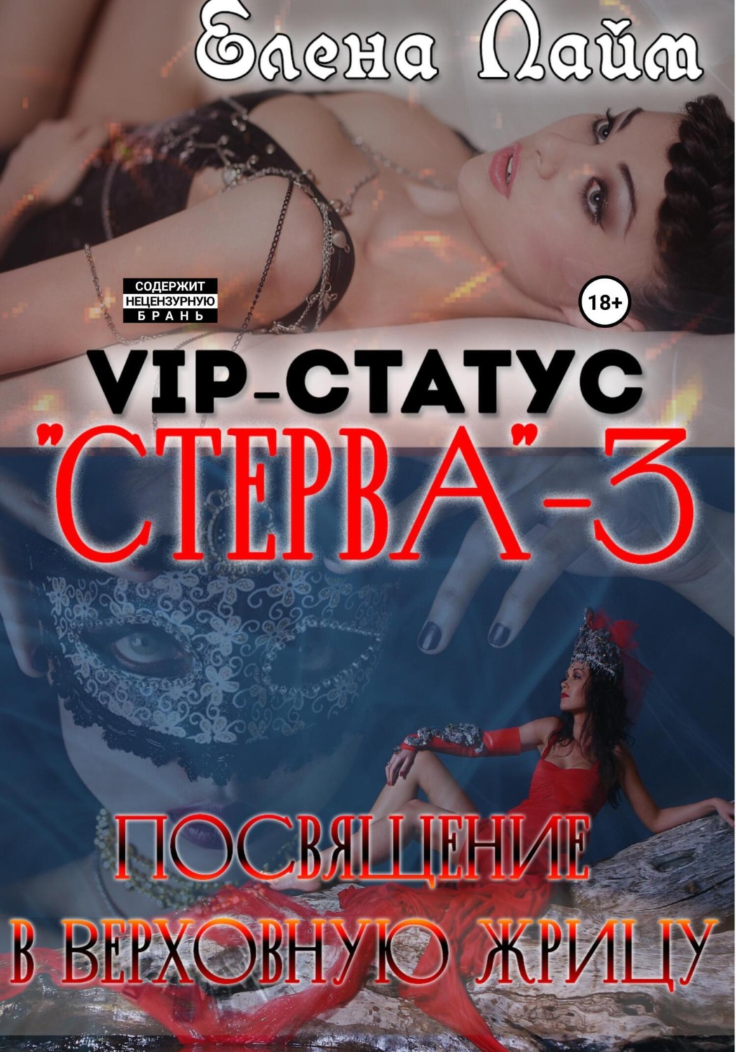 Обложка книги «VIP-статус «Стерва» – 3: посвящение в Верховную жрицу»
