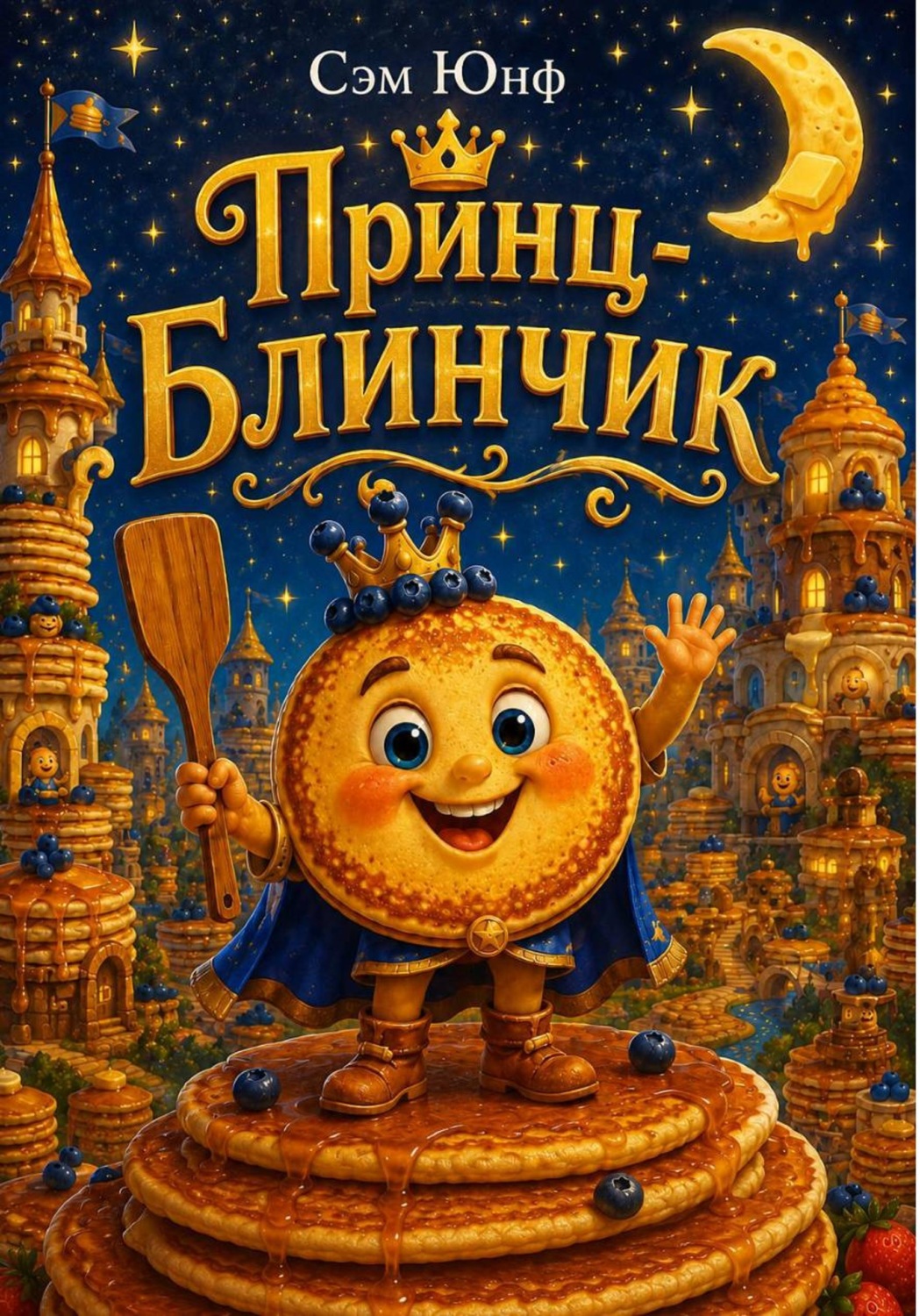 Обложка книги «Принц-Блинчик»