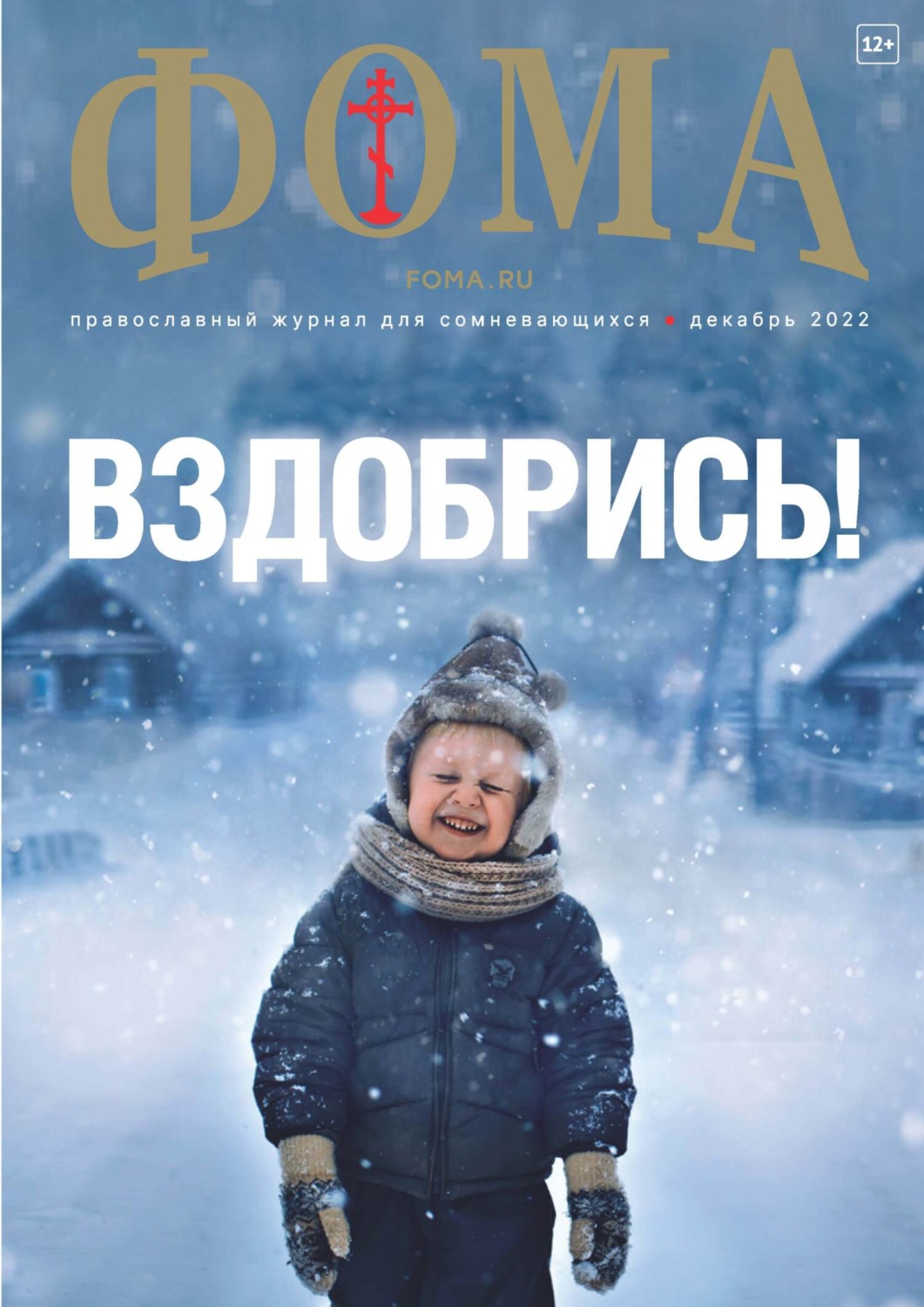 Обложка книги «Журнал «Фома». № 12(236) / 2022»