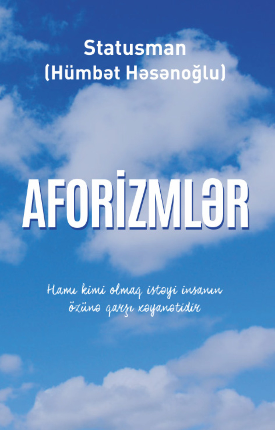 Обложка книги «Afori̇zmlər»