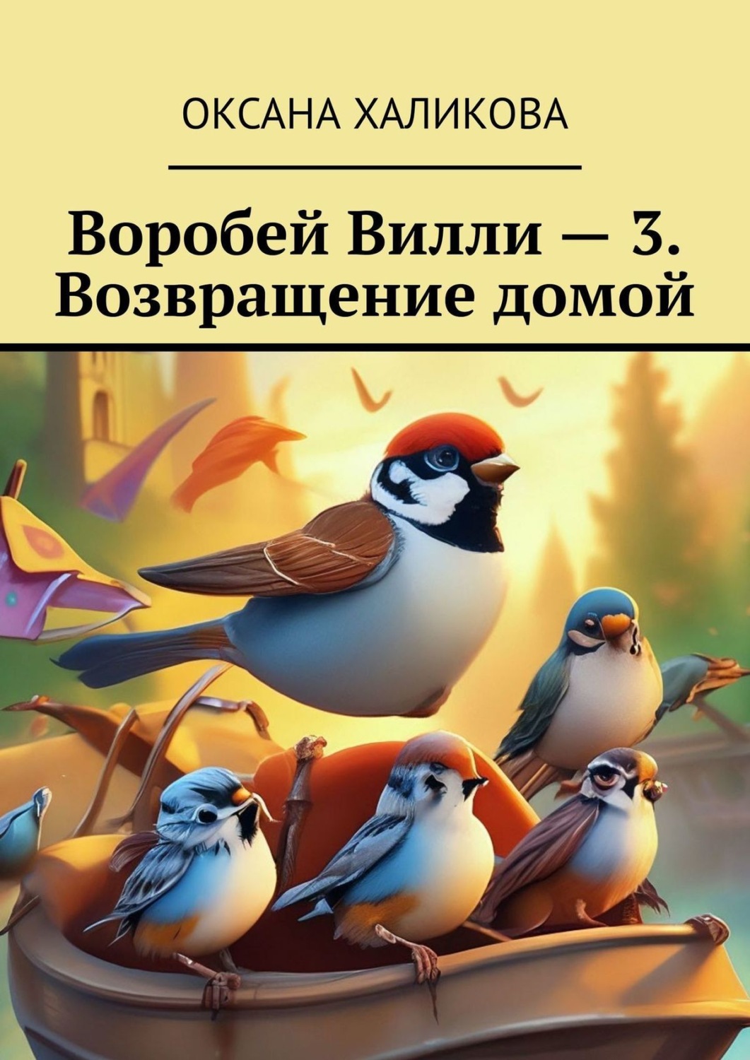 Обложка книги «Воробей Вилли – 3. Возвращение домой»