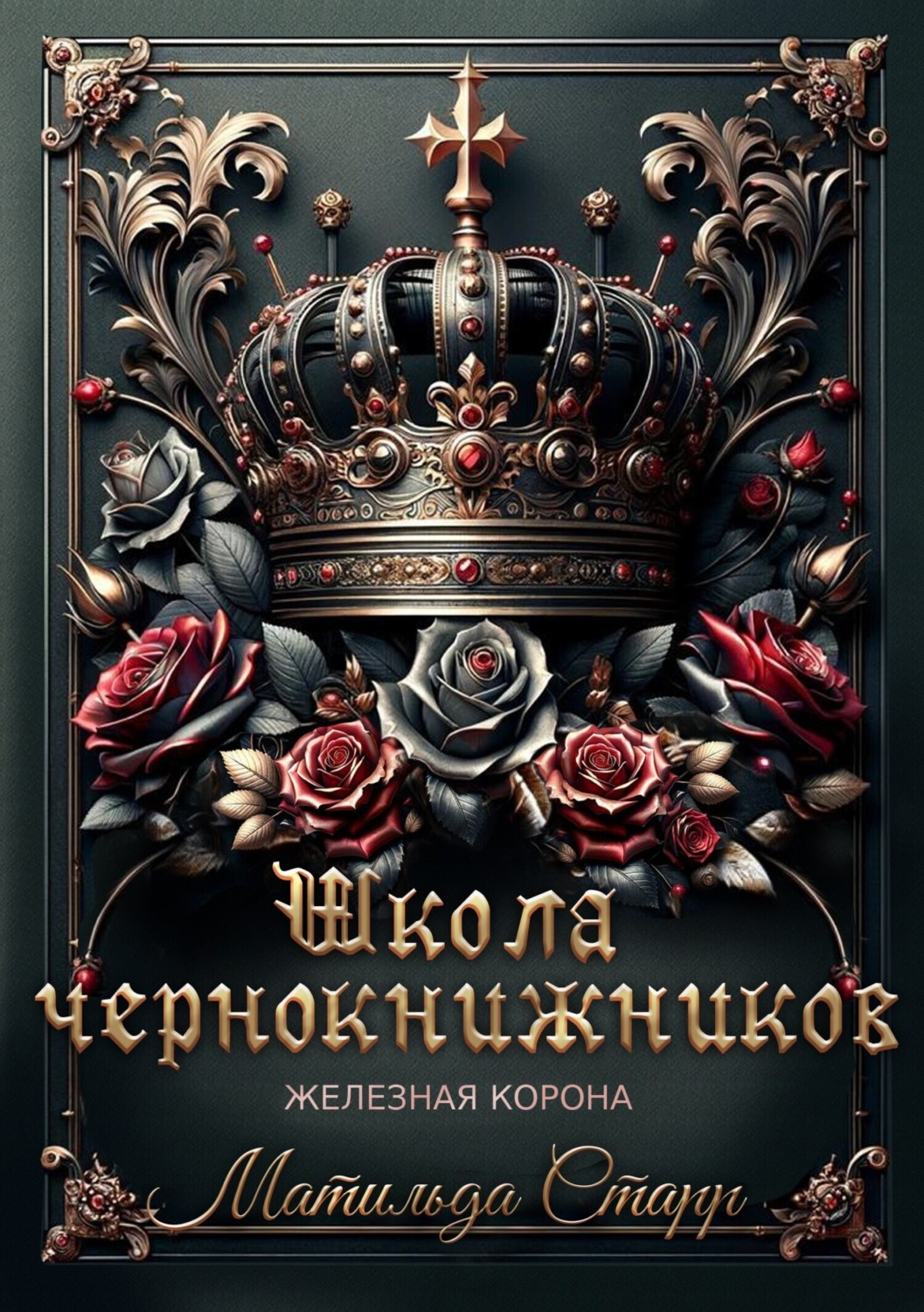 Обложка книги «Школа чернокнижников. Железная корона»