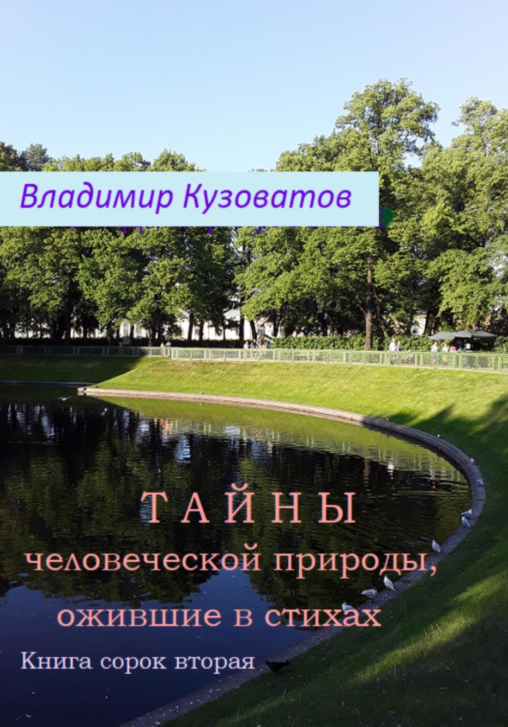 Обложка книги «Тайны человеческой природы, ожившие в стихах. Книга сорок вторая»