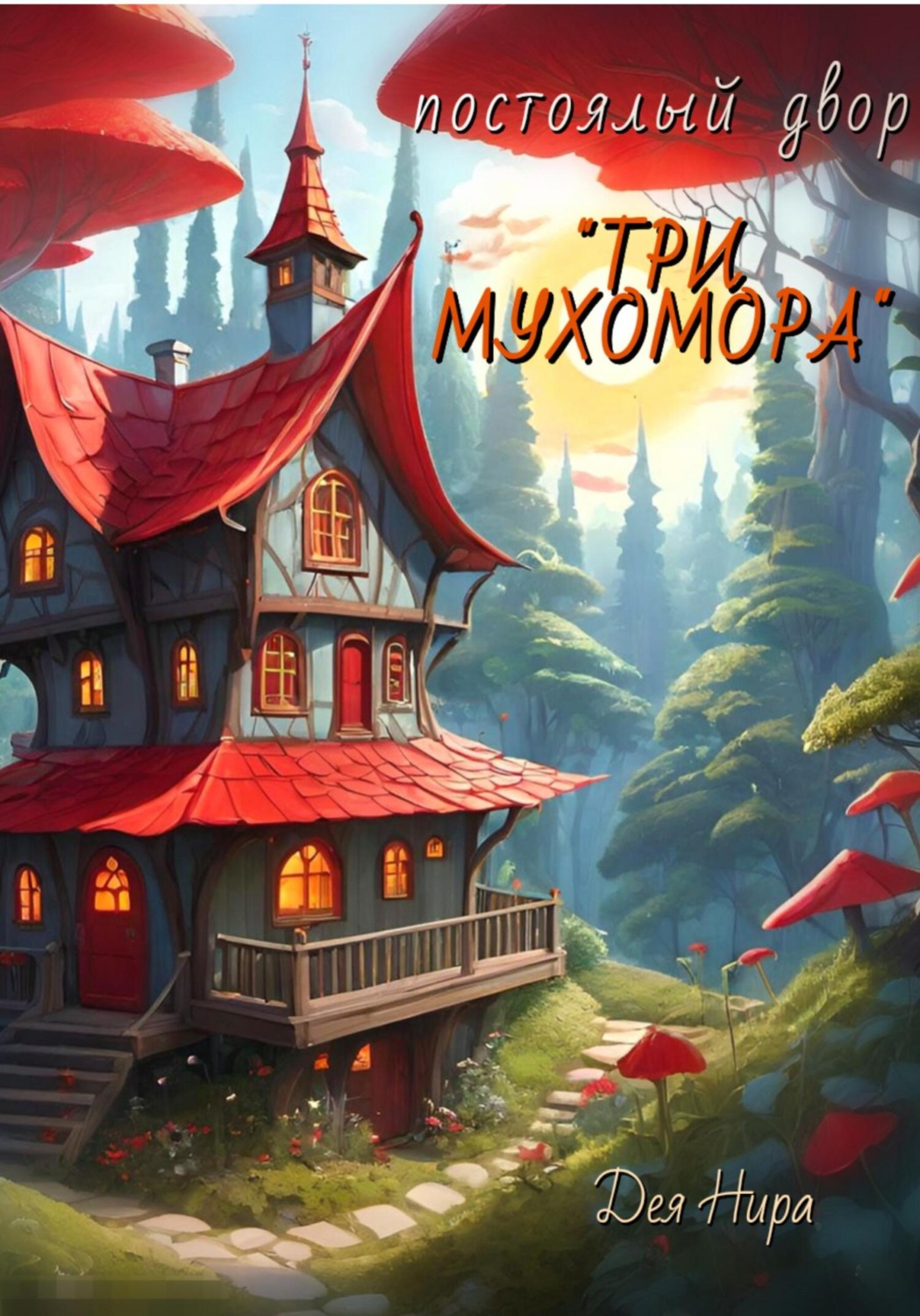 Обложка книги «Постоялый двор «Три мухомора»»