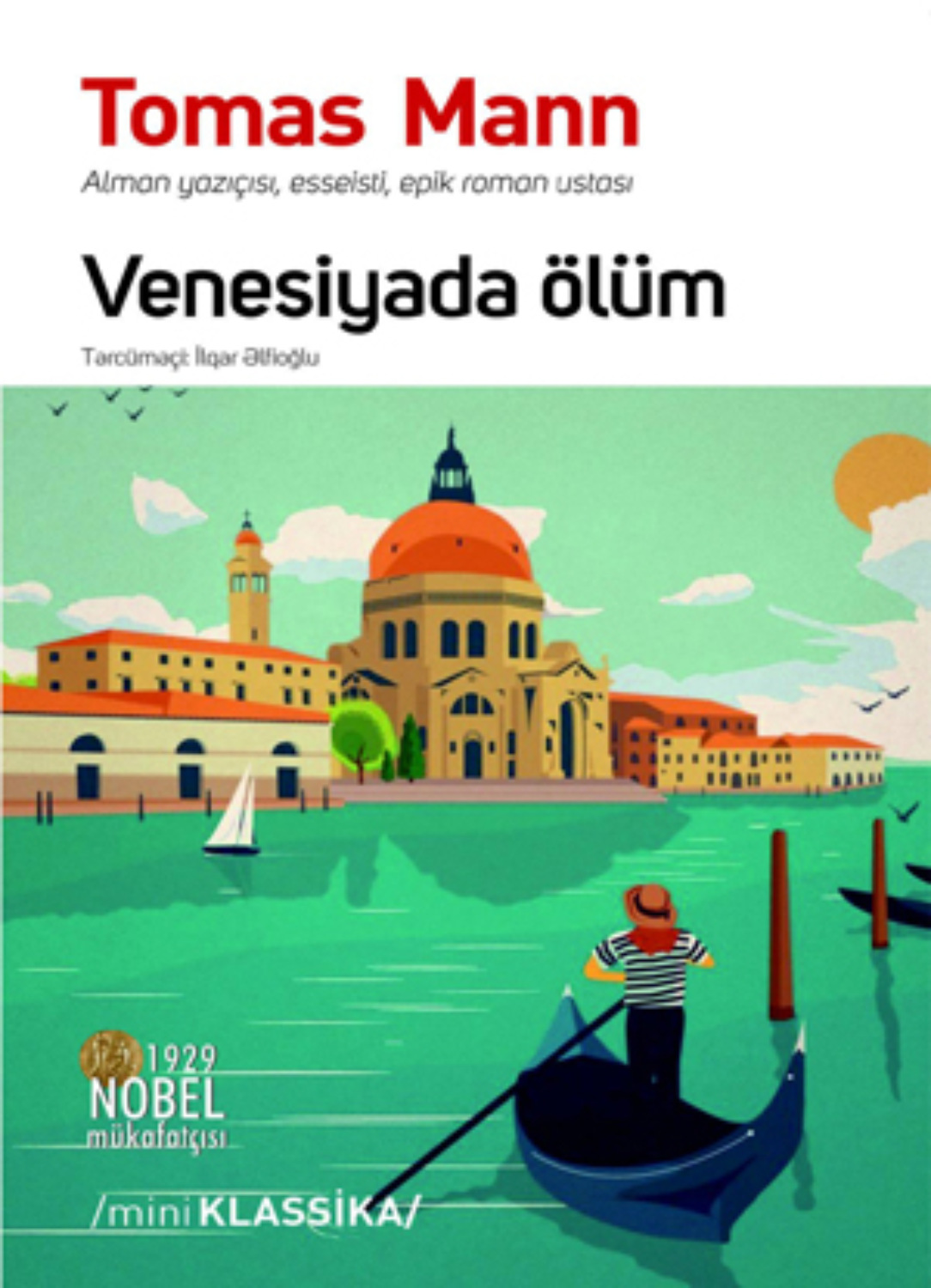 Обложка книги «Venesiyada ölüm»