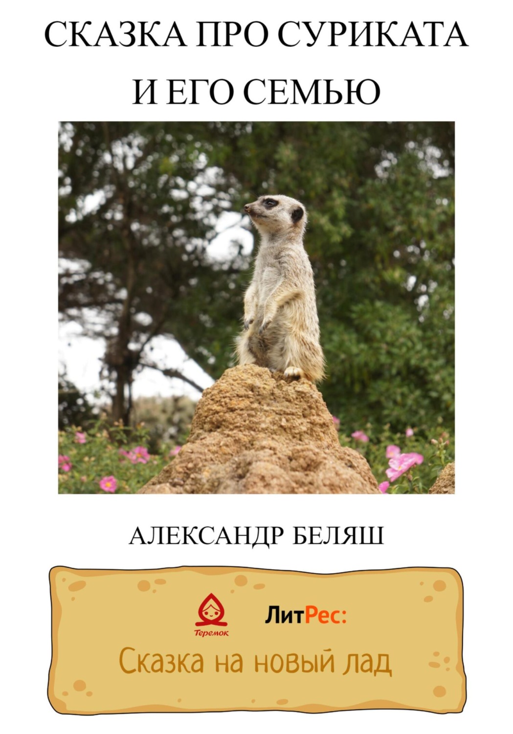 Обложка книги «Сказка про суриката и его семью»