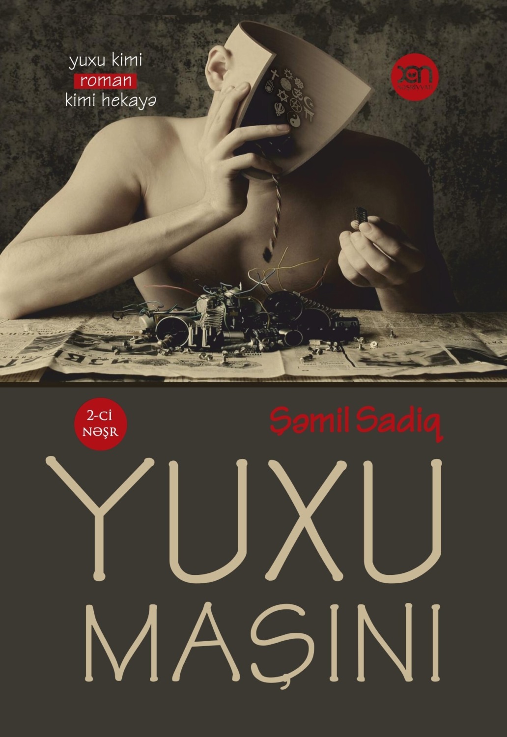 Обложка книги «Yuxu maşını»