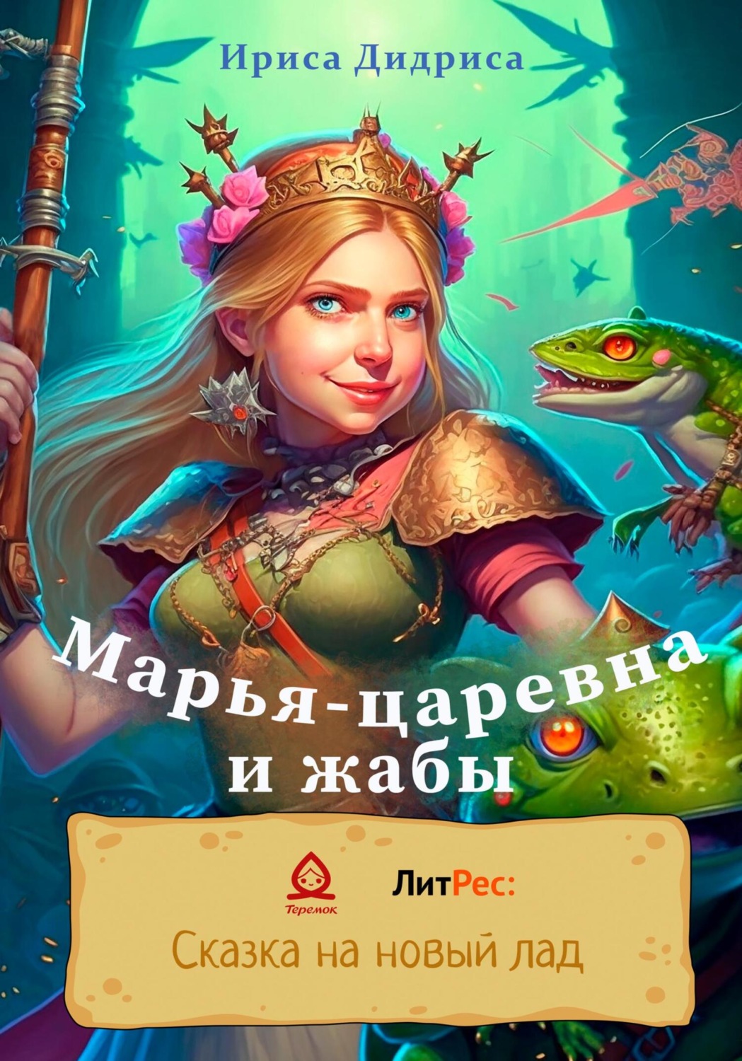 Обложка книги «Марья-царевна и жабы»