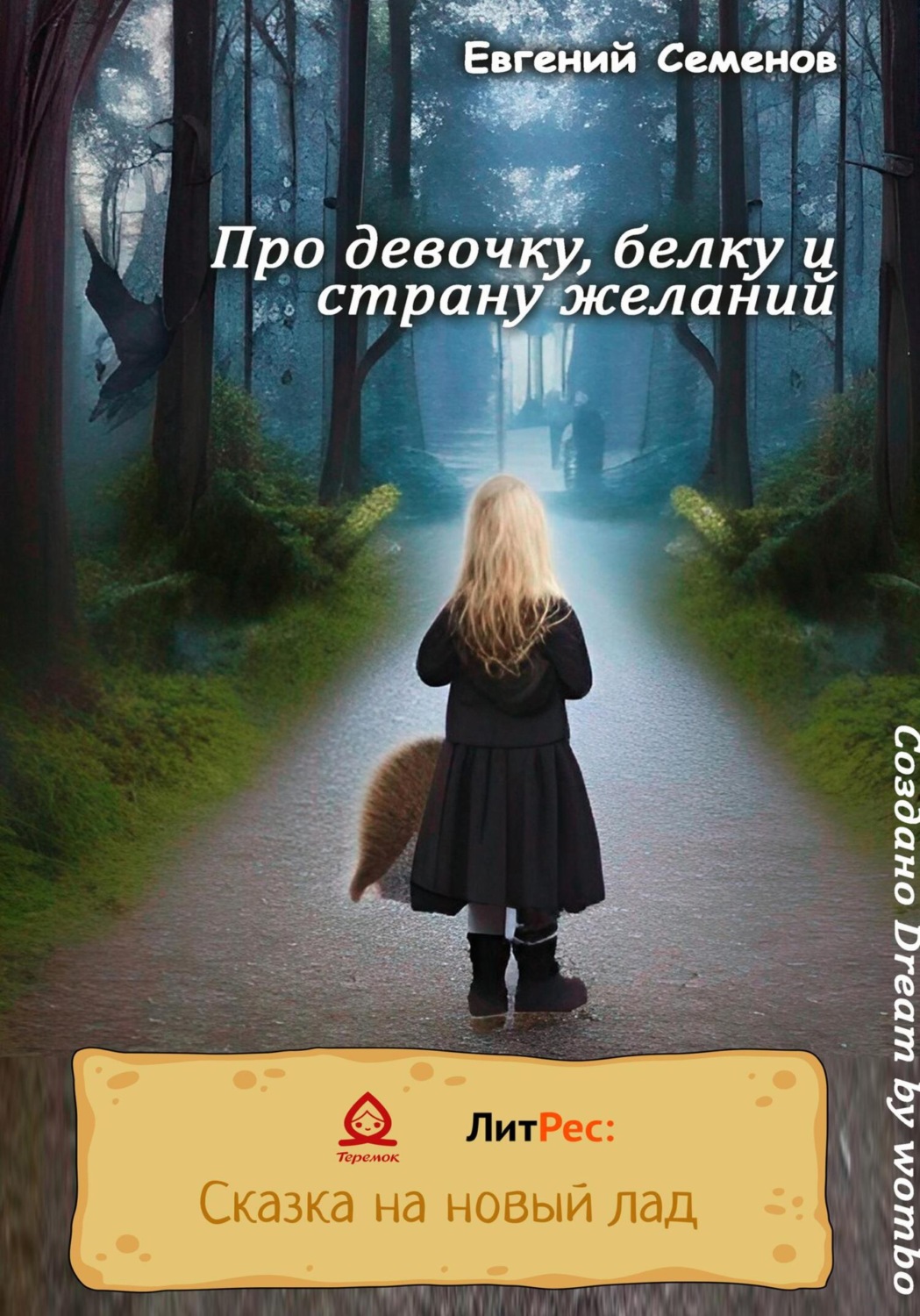 Обложка книги «Про девочку, белку и страну желаний»