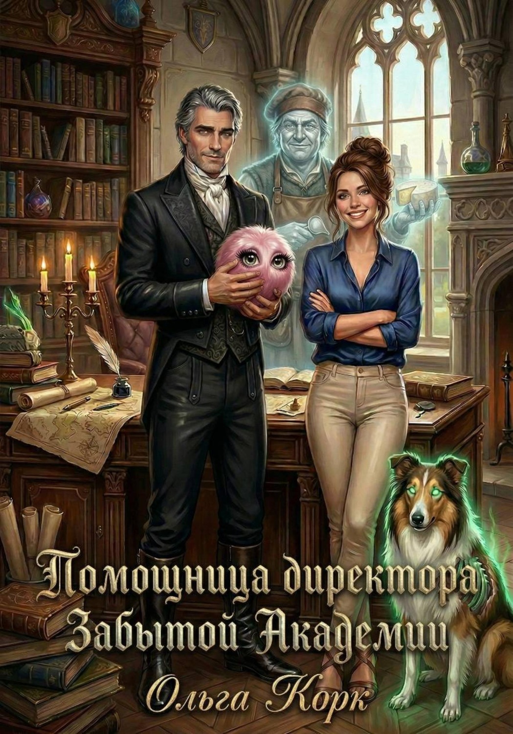 Обложка книги «Помощница директора Забытой Академии»