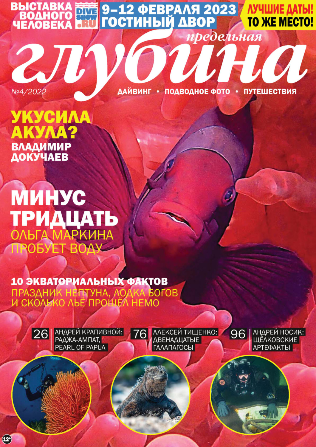 Обложка книги «Предельная Глубина №4/2022»