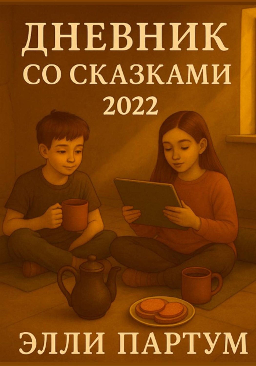 Обложка книги «Дневник со сказками 2022»