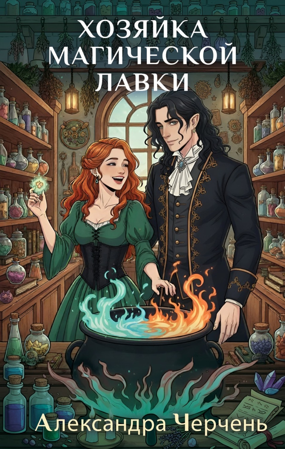 Обложка книги «Хозяйка магической лавки»