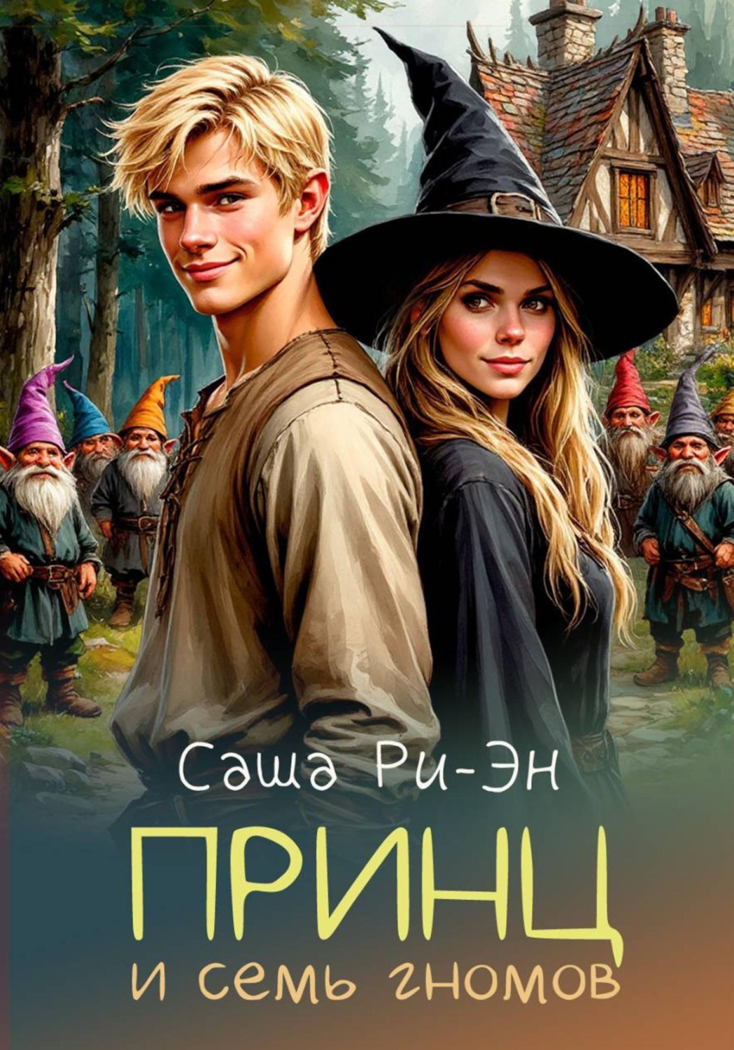 Обложка книги «Принц и семь гномов»