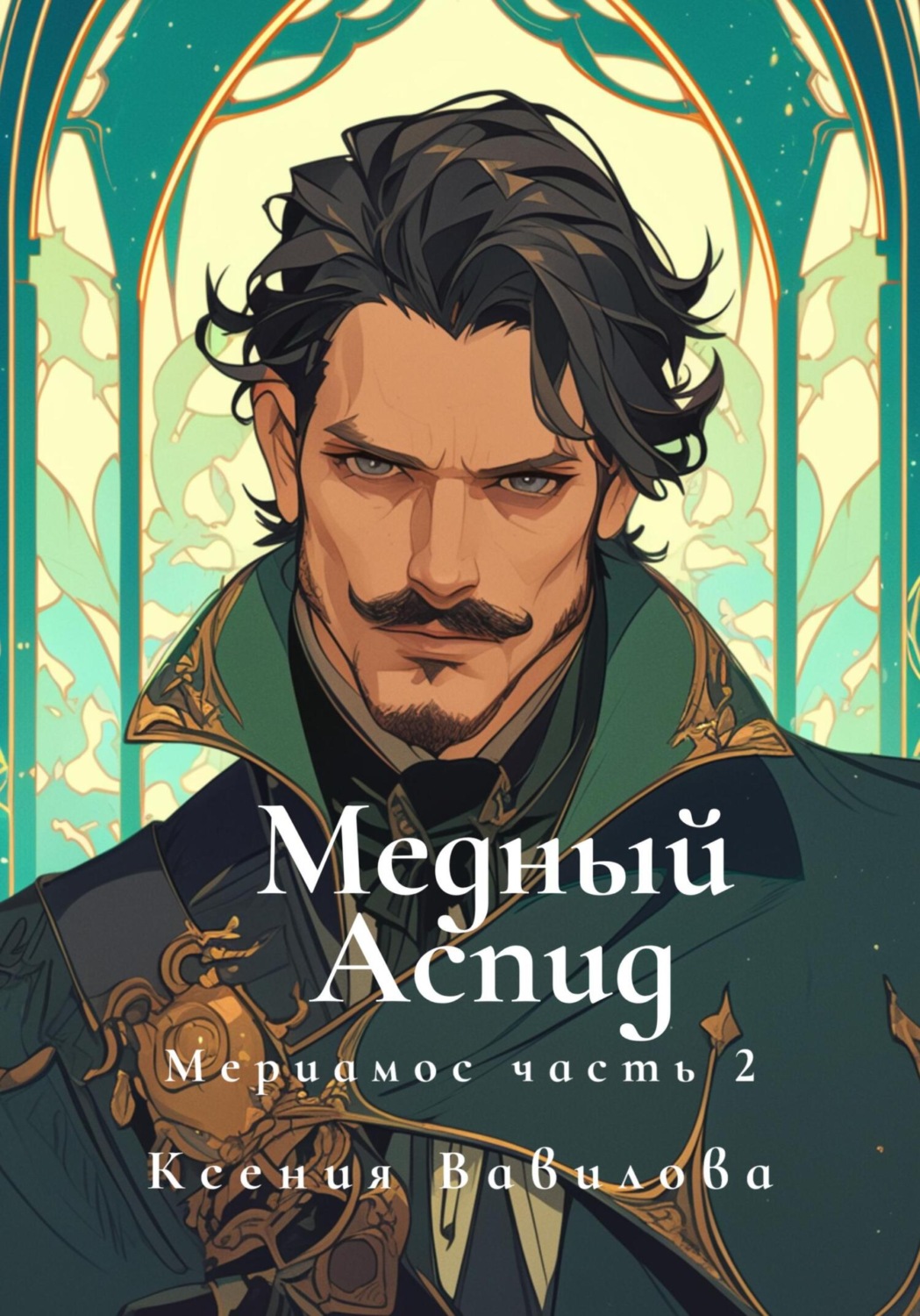 Обложка книги «Мериамос 2. Медный Аспид»
