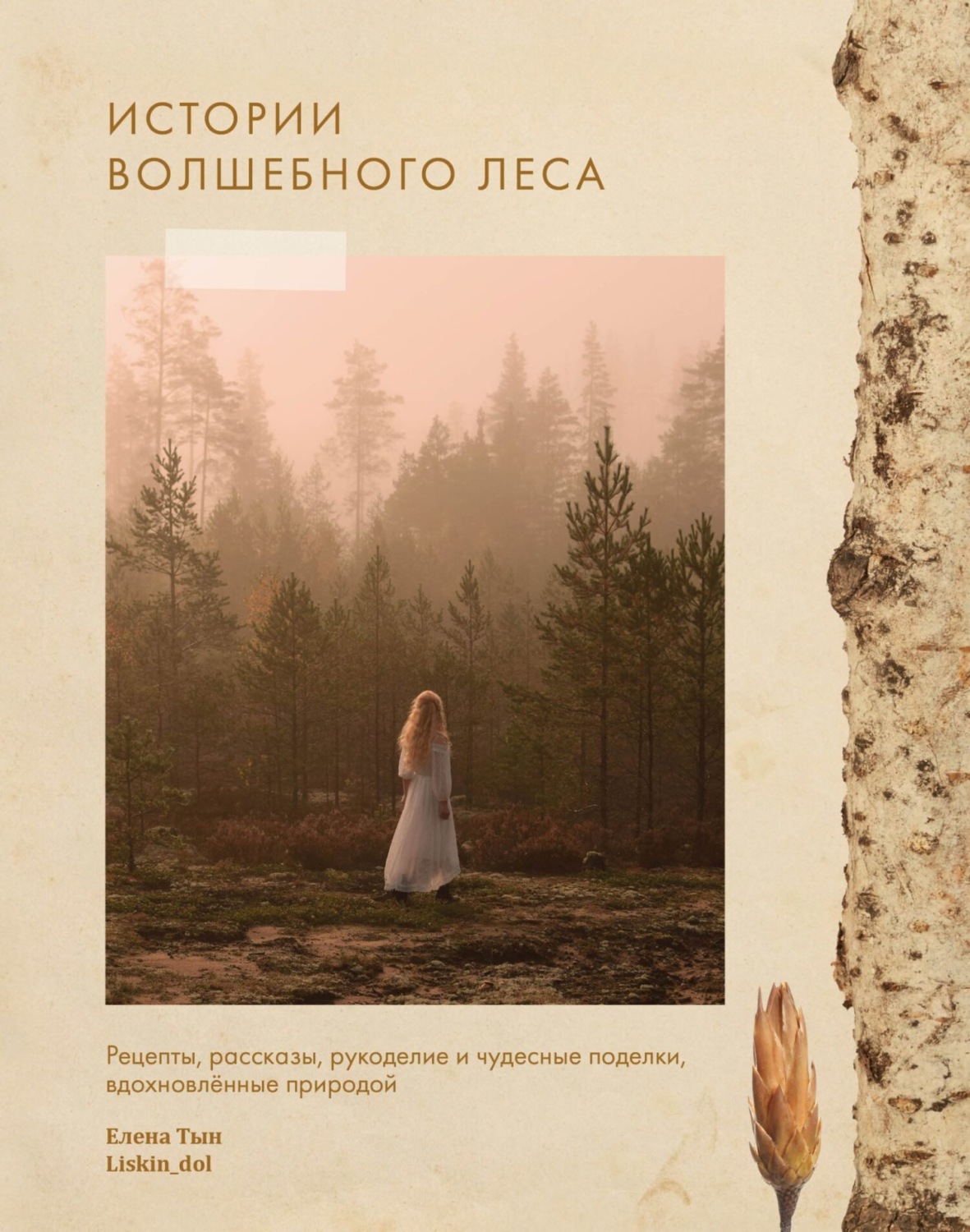Обложка книги «Истории волшебного леса. Рецепты, рассказы, рукоделие и чудесные поделки, вдохновленные природой»