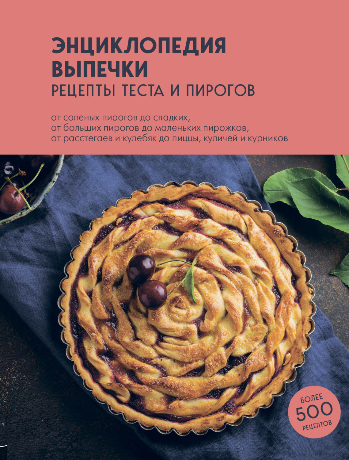 Обложка книги «Энциклопедия выпечки. Рецепты теста и пирогов»
