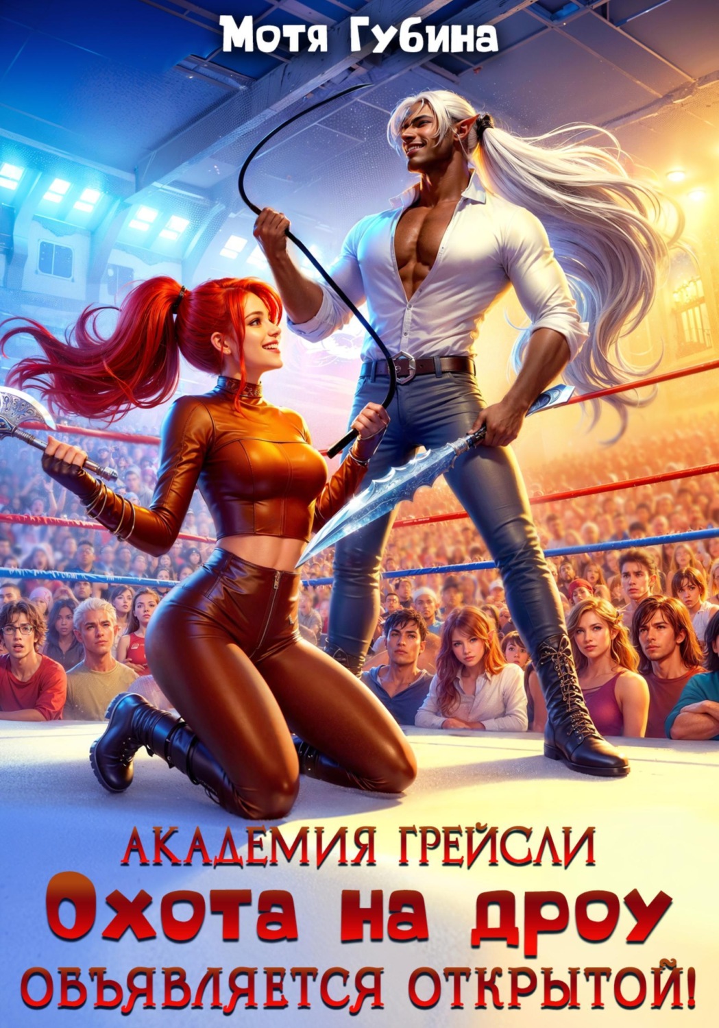 Обложка книги «Академия Грейсли. Охота на Дроу объявляется открытой!»
