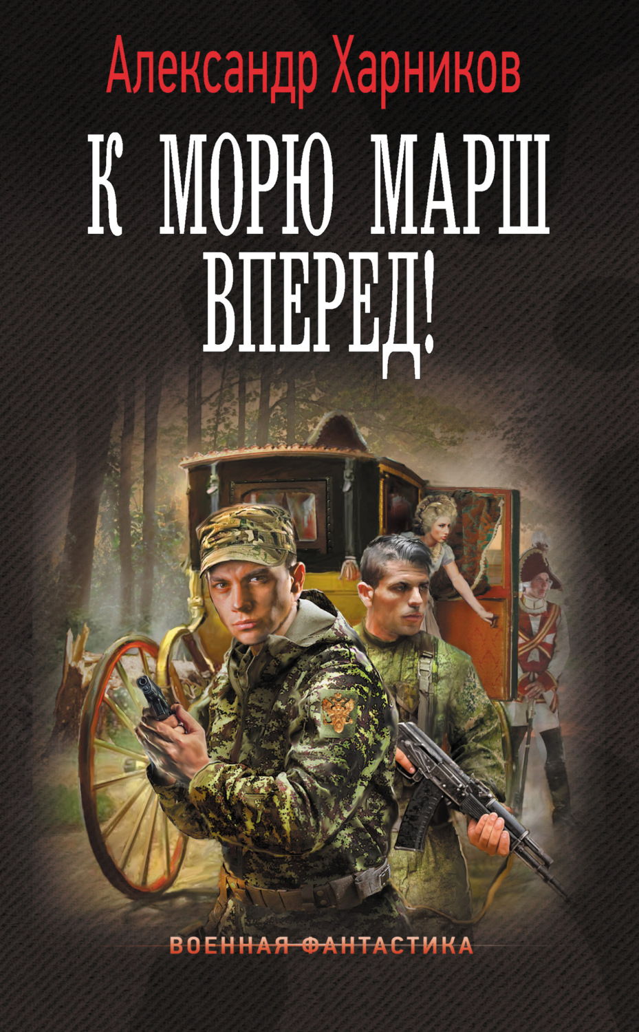 Обложка книги «К морю марш вперед!»