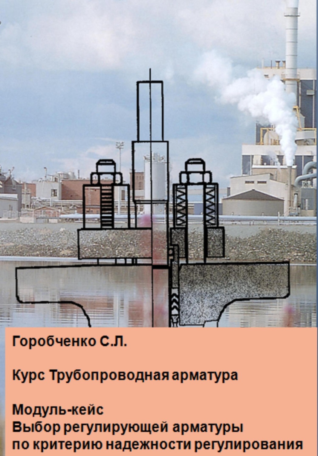 Обложка книги «Курс Трубопроводная арматура. Модуль-кейс Выбор регулирующей арматуры по критерию надежности регулирования»
