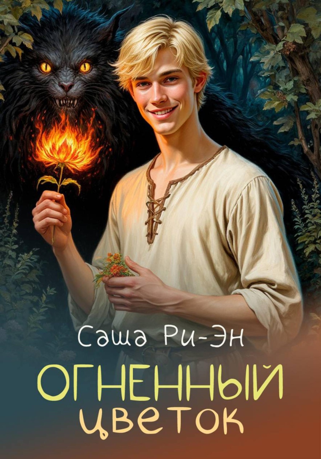 Обложка книги «Огненный цветок»