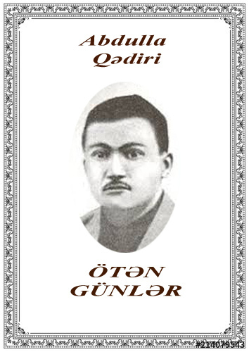 Обложка книги «Ötən günlər»