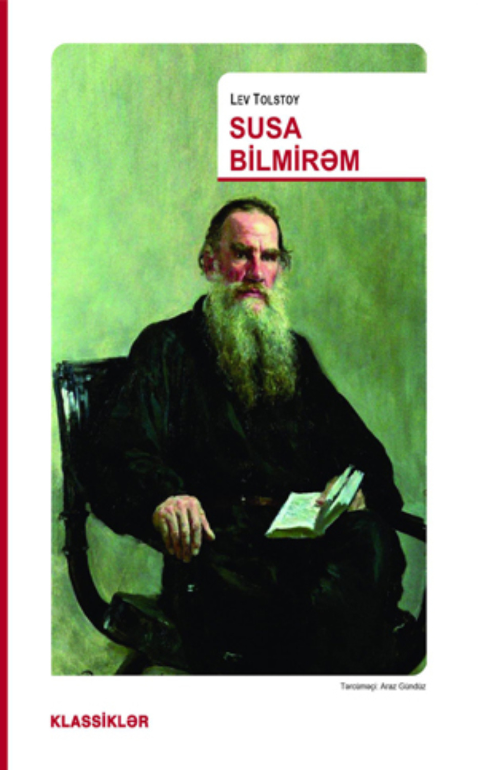 Обложка книги «SUSA BİLMİRƏM»
