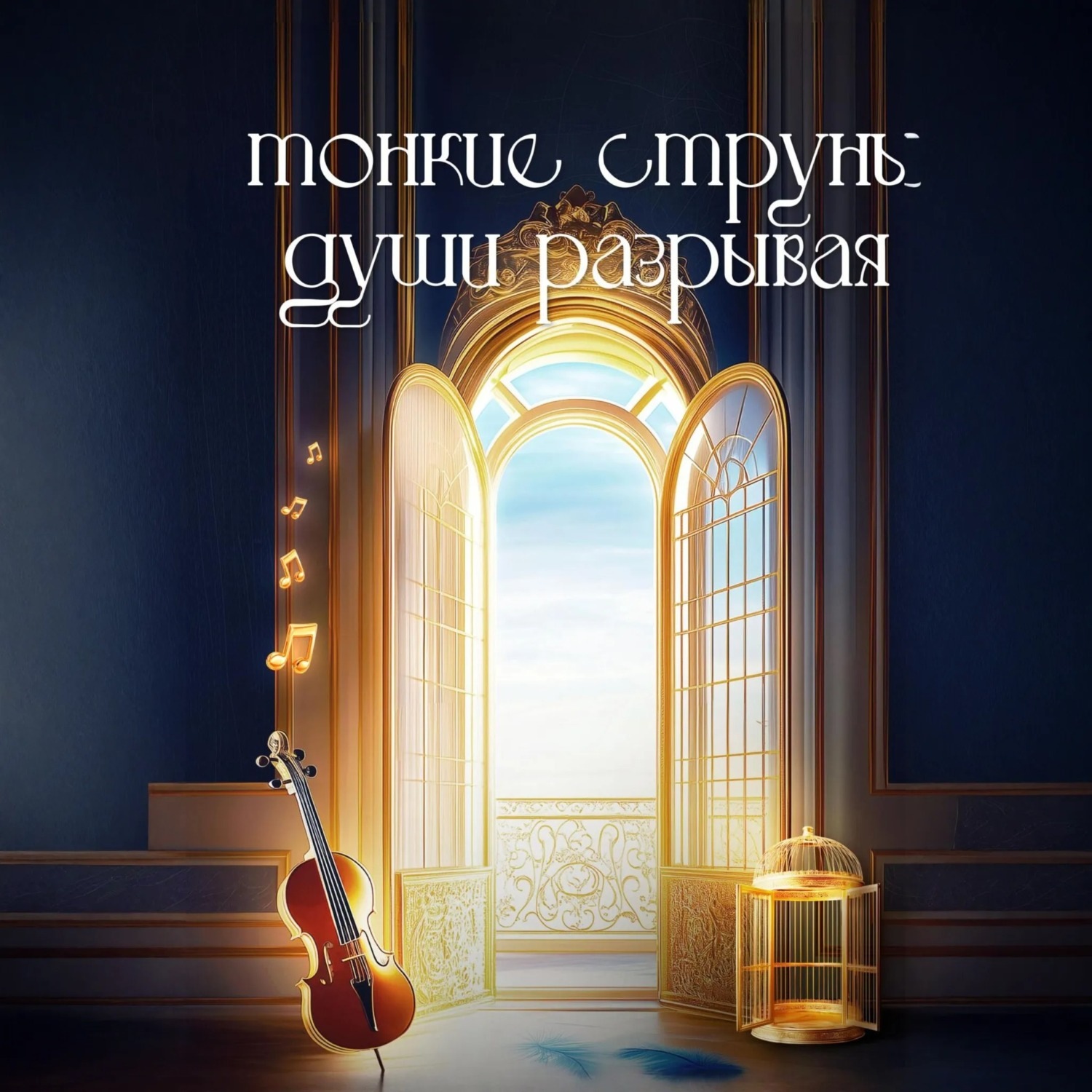 Обложка книги «Тонкие струны души разрывая»