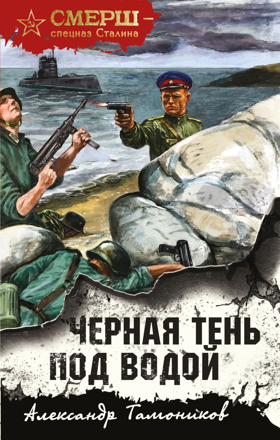 Обложка книги «Черная тень под водой»