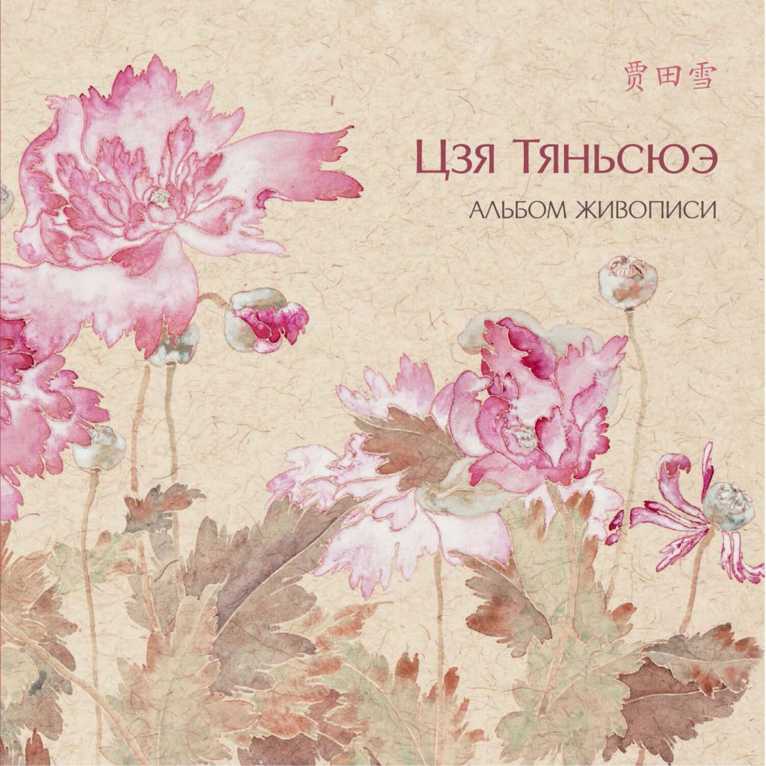 Обложка книги «Альбом живописи Цзя Тяньсюэ»