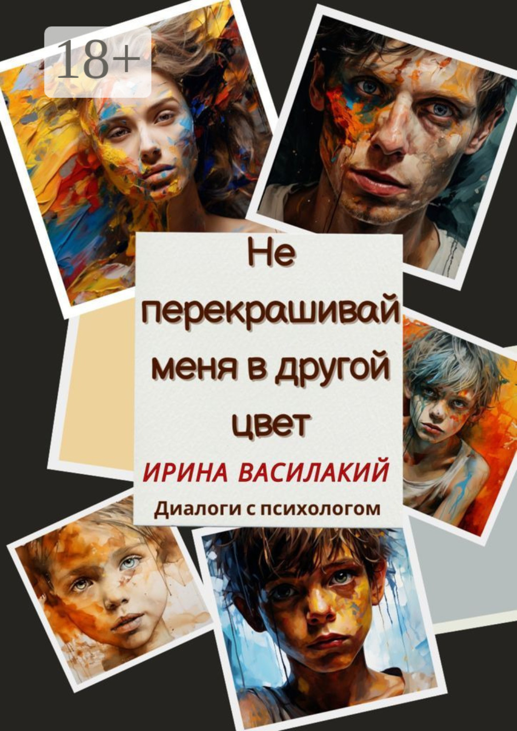 Обложка книги «Не перекрашивай меня в другой цвет. Диалоги с психологом»