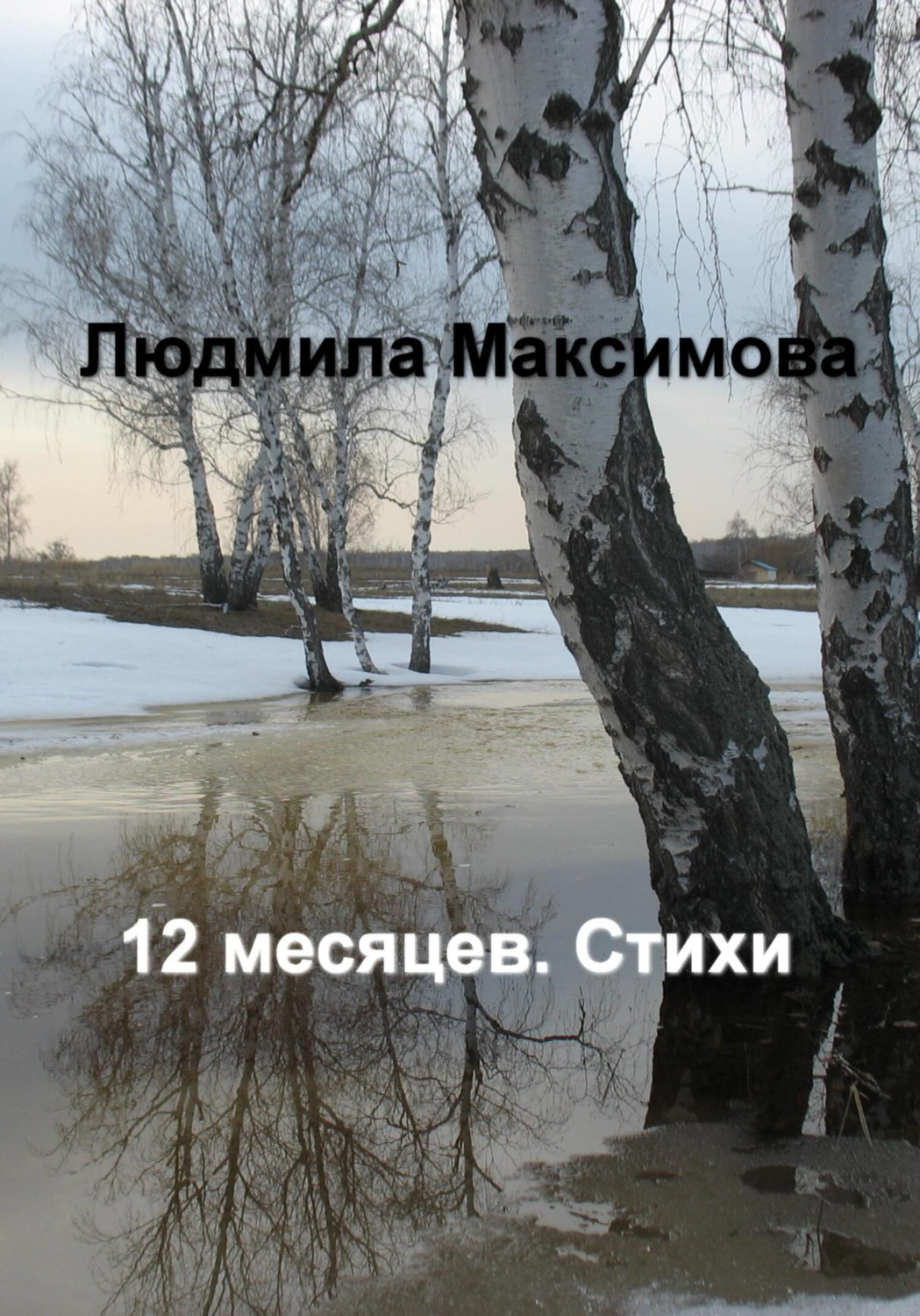 Обложка книги «12 месяцев. Стихи»