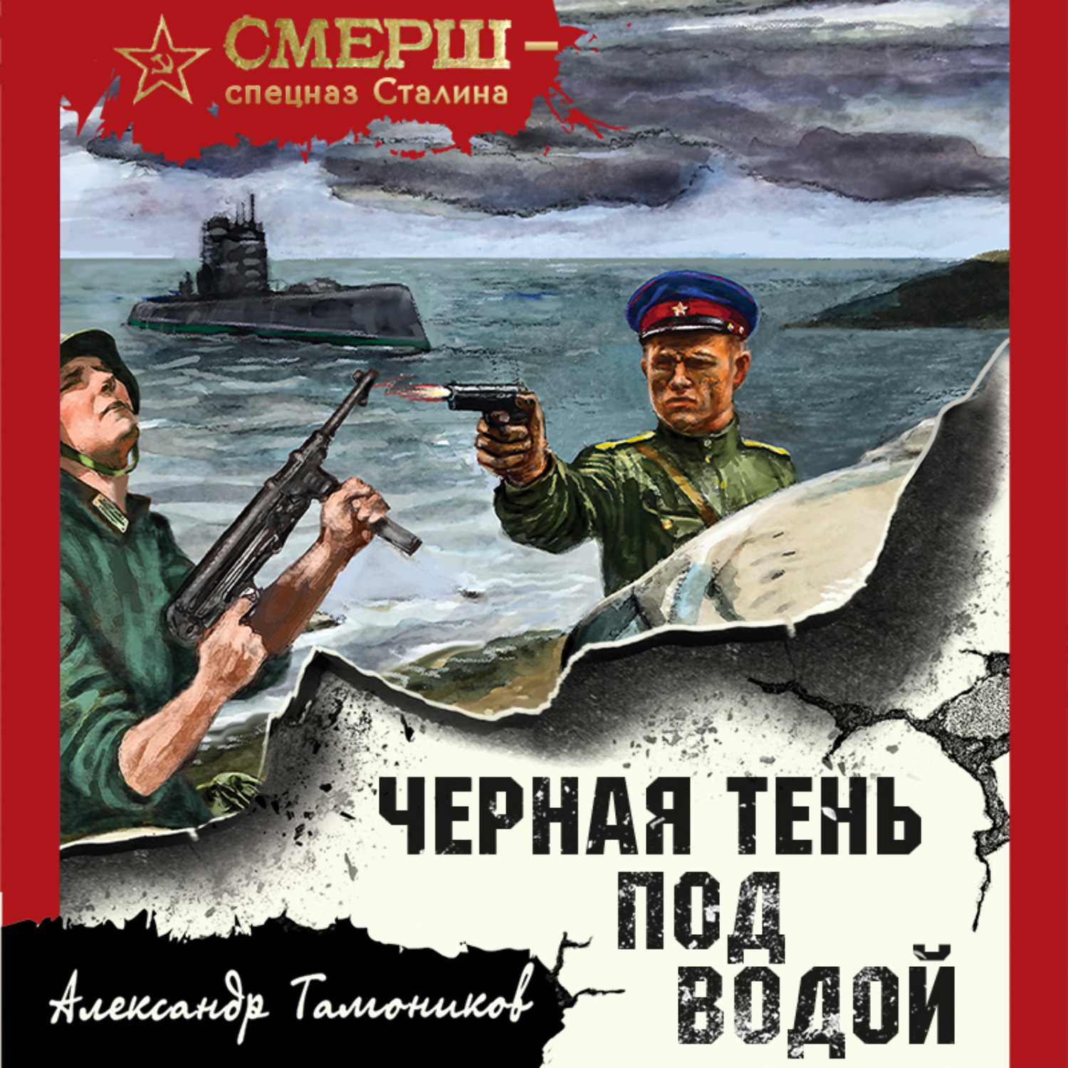 Обложка книги «Черная тень под водой»