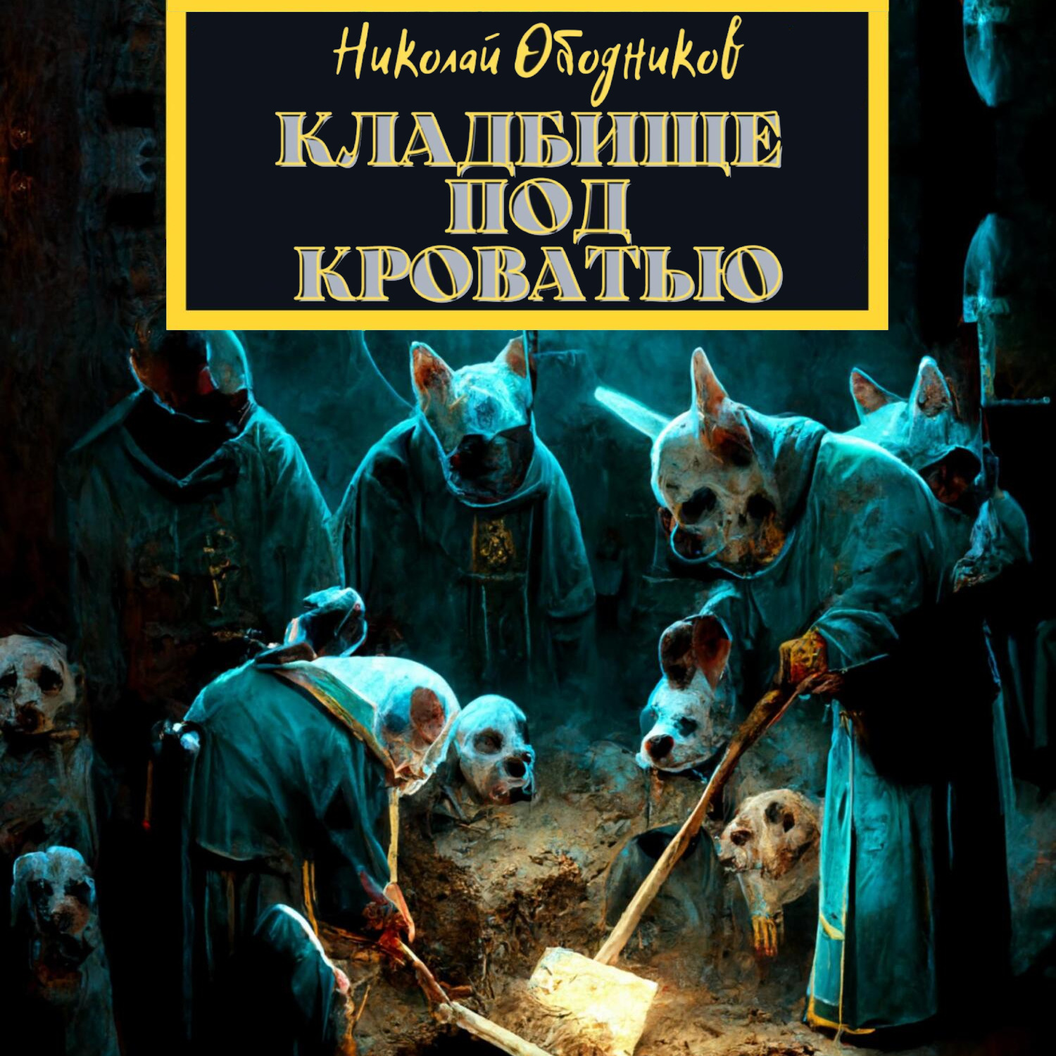 Обложка книги «Кладбище под кроватью»