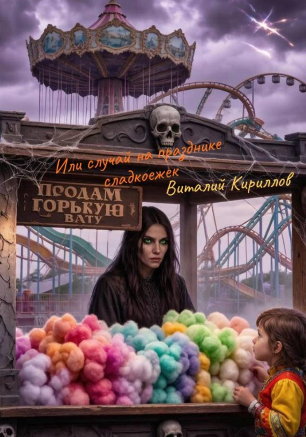 Обложка книги «Продам горькую вату, или Случай на празднике сладкоежек!»