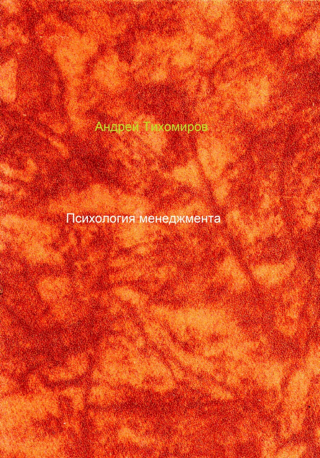 Обложка книги «Психология менеджмента»