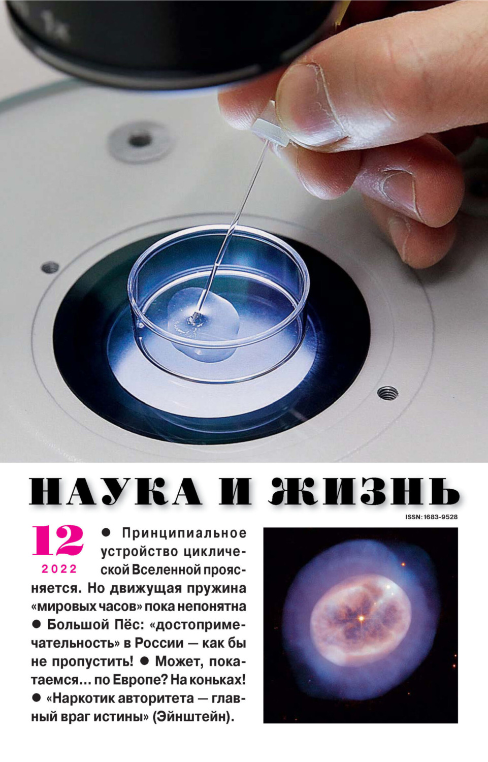 Обложка книги «Наука и жизнь №12/2022»