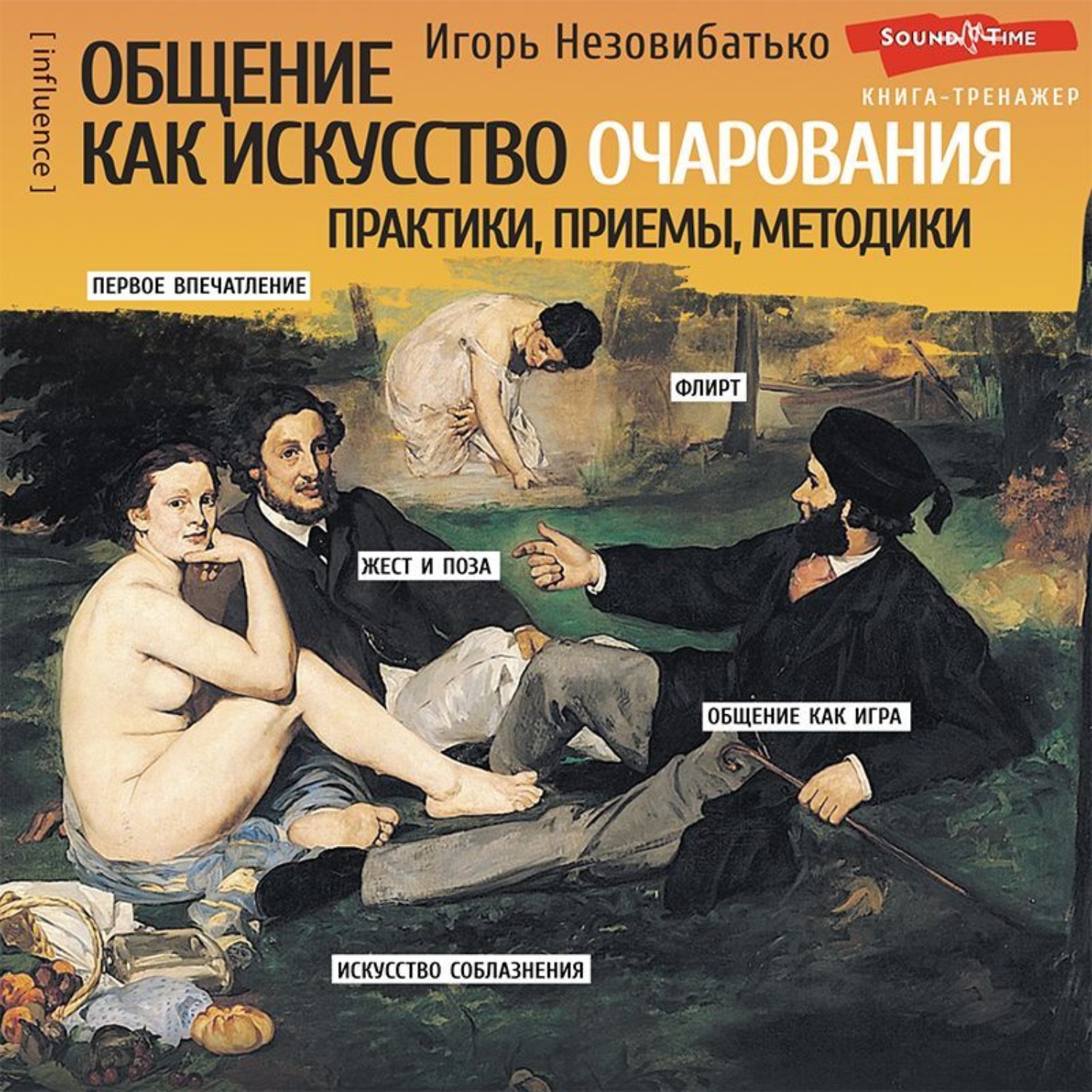 Обложка книги «Общение как искусство очарования: практики, приемы, методики»