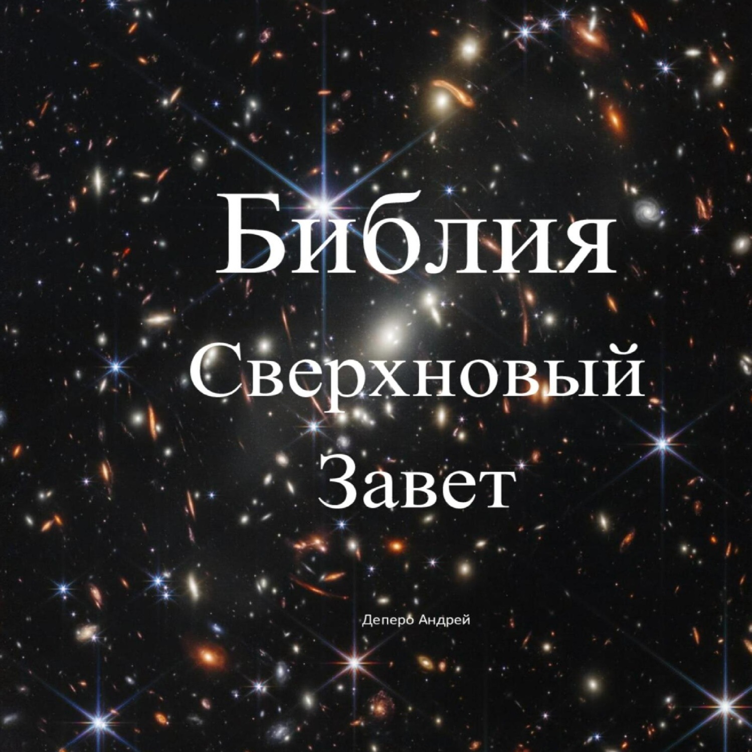 Обложка книги «Библия. Сверхновый Завет»