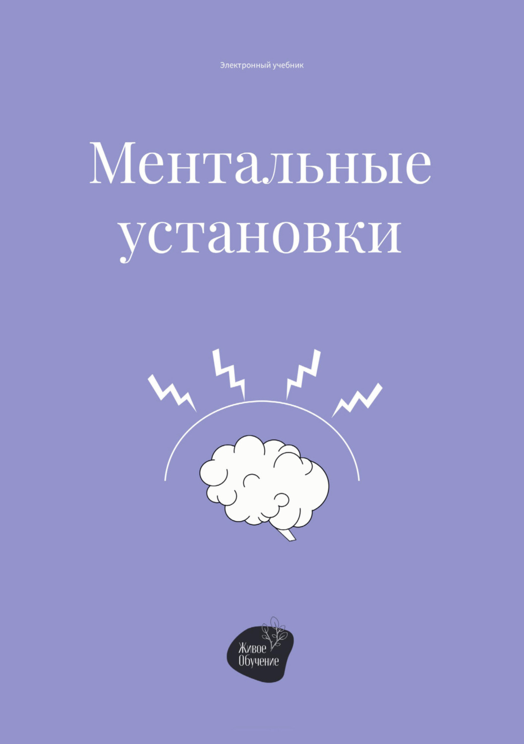 Обложка книги «Ментальные установки»