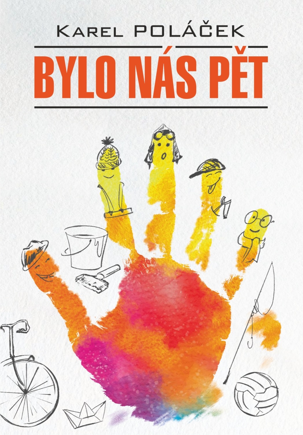 Обложка книги «Bylo nás pět / Нас было пятеро. Гедвика и Людвик. Книга для чтения на чешском языке»