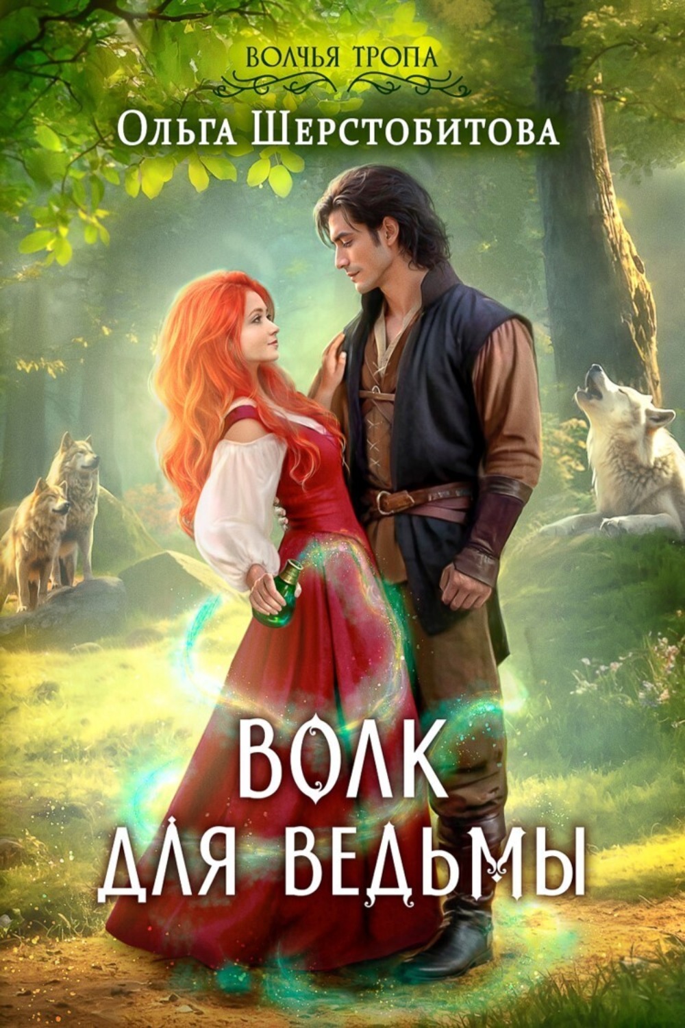 Обложка книги «Волк для ведьмы»