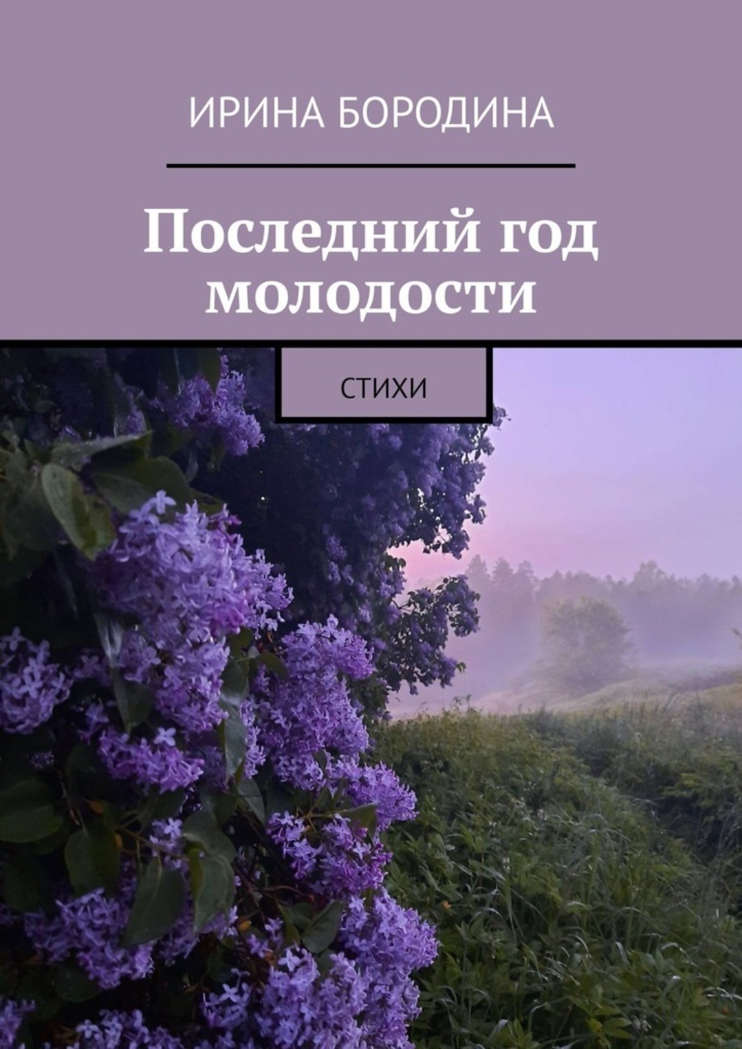 Обложка книги «Последний год молодости. Стихи»